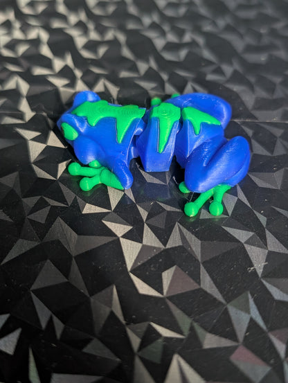 2" Mini articulated Tree Frog