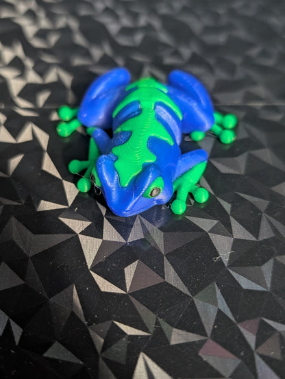 2" Mini articulated Tree Frog